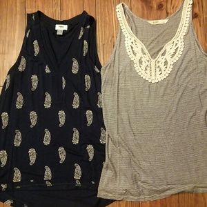 Bundle of 2 old navy tunics